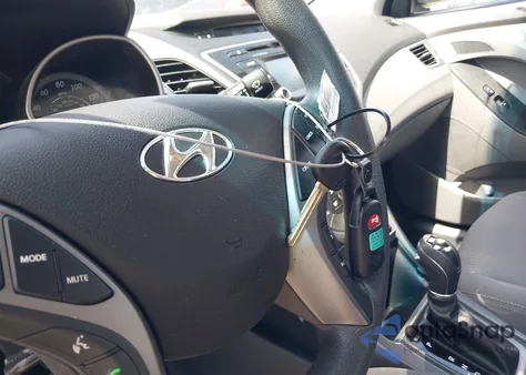 2015 Hyundai Elantra Se from USA, damaged, VIN KMHDH4AE7FU265927